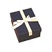 Classic Blue Pendant Earrings Gift Box with White Bow