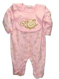Baby Monkey Footie & Bib by Little Me