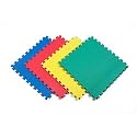 4pk 16sq ft EVA Interlocking Exercise Floor Mats Multi