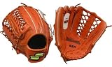 <一般軟式左投げグラブ>SSK 福留モデル 外野手用 ライトオレンジ 2008NEWモデル PFG801-35-R