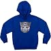 Search : Transformers Movie Autobot Logo with Glowing Eyes Hooded Pullover Sweatshirt