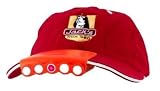 Hand's-Free Light for Fishing, Camping, Outdoor Activities - Clips to Your Favorite Hat! - High-Visibility Orange - 5 Super-Bright LED