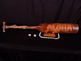 PADDLE ALOHA DESIGN 46 INCHES - TIKI TROPICAL DECOR