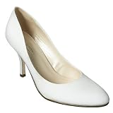 Isaac Mizrahi for Target® Riley Almond Toe Faille Pumps - White