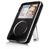 Claro for Ipod Classic 80GB Clear HD Plastic Cs with silicone Skin