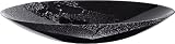 Kosta Boda Milky Way Black Dish