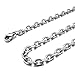 INBLUE Men's Alloy Pendant Necklace Black Gun Rifle Army Tribal