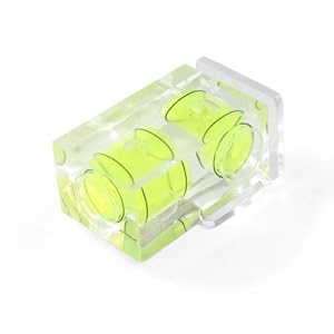 Polaroid Hot Shoe Two Axis Double Bubble Spirit Level For Canon & Nikon Digital And Film Cameras