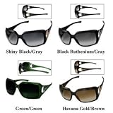 Gucci - Gucci Shield Sunglasses 2562/S: Green/Green