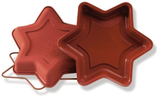 Flexible Bakeware: Star 40.6 Oz, 10.24