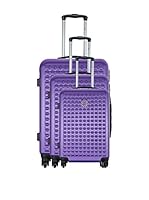 LES PTITES BOMBES Set de 3 trolleys rígidos BD-5845 (Morado)