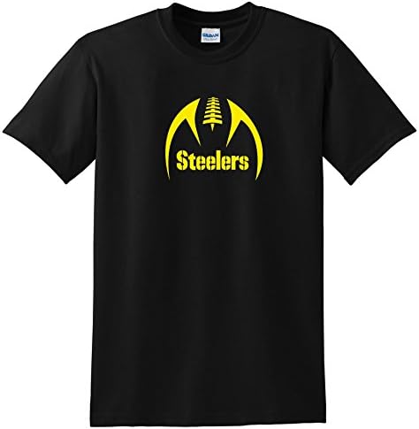 Steelers T-shirt Unique Design Tee Pittsburgh Steelers Tee Black