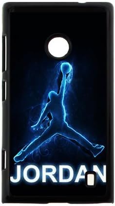 Unique Design NBA Chicago Bull Super Star MICHAEL JORDAN Classic Dunk Logo Phone Case for Nokia Lumia 520 Best Hard Plastic Cover for Nokia