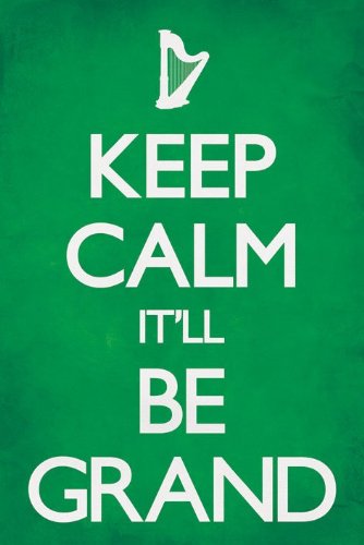 Empire 389039 Keep Calm - It will Be Grand - Poster Spr&uuml;che - Gr&ouml;sse 61 x 91.5 cm