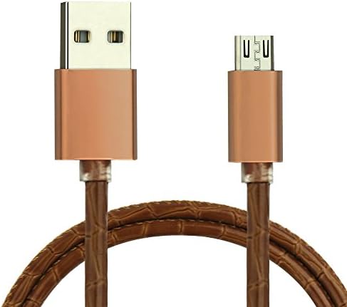 Micro USB Cable 2.0 High Speed Data Sync for Android Phone Charging Cable for Samsung, HTC, Sony, Motorola, LG, Blackberry, Nokia (Brown)