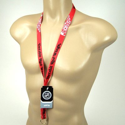 Buy DETROIT RED WINGS NHL LANYARD TICKET HOLDER KEYCHAIN! by Hunter