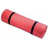 Harbinger 340303 Durafoam Exercise Mat 5/8" x 24" x 72" (Red)