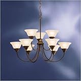 Telford 9 Light Bronze Chandelier by Kichler