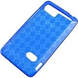 TPU Skin Cover for HTC Holiday 4G, Argyle Blue