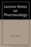 Lecture notes on pharmacology