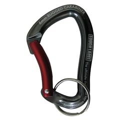 タフレーベル(TOUGH LABEL) カラビナラッジド6mm チタン×赤 VEX-121