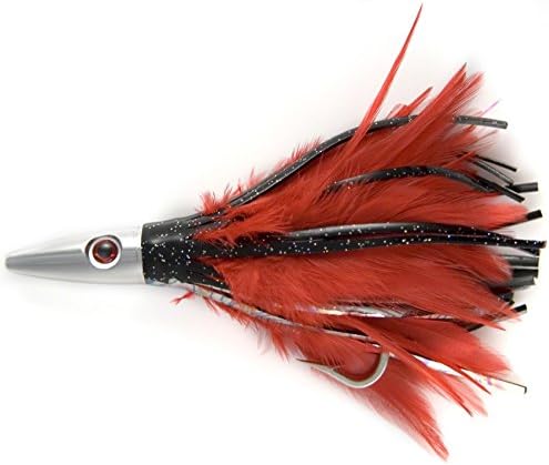 Big Bite BaitsBilly Baits Ahi Slayer Lure, 5-Inch, 1/2-Ounce, Red/Red Foil