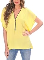 Bleu Marine Blusa Indy (Amarillo)