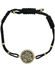 1.25ct 14k Rose Gold White and Multi-color Diamond Bracelet