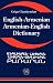 Books : English  Armenian; Armenian English Dictionary: A Dictionary of The Armenian Language