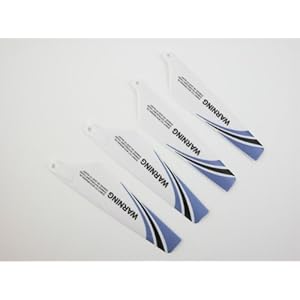 New Syma S107 Metal Frame 3 Channel Infrared Radio Remote Control Helicopter Main Blades Set--BLUE Color