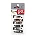 Scunci No-Slip Grip Snap Hair Clips 6 ea (Pack of 3)