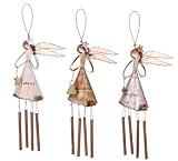General AAS Online Shop Ranking 30. Home2Garden Wind Chime Angel Rustic Metal Finish