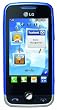LG GS290 Cookie Fresh Handy (7.6cm (3 Zoll) Display, Touchscreen, 2MP, 3.5mm Anschluss)  silver/blue