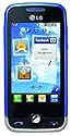 LG GS290 Cookie Fresh Handy (7.6cm (3") Display, Touchscreen, 2MP, 3.5mm Anschluss)  silver/blue