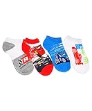 Disney Cars 2 “Ready, Set, Go!” 4-Pack Mini Crew Socks (Sizes 6 – 8)