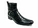 Mens D-700 Ankle High Riding / Biker Style Casual Fashion Boots Available in 3 Colors