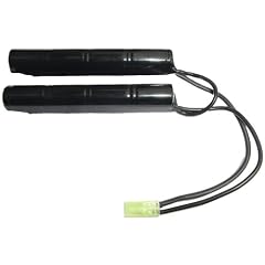 Softair Twin Type Akku 9,6 Volt 1400mAh, "Black Edition"