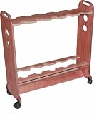 Taco Metals 3/4 Oak 10-Rod Big Game Storage Cart (32.75-Inch X 11.5-Inch X 33-Inch)
