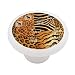 Safari Shadows Decorative High Gloss Ceramic Drawer Knob
