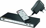 Produkt-Bild: WEC HDMI Umschaltbox AVS 34 mit Fernbedienung (4x In - 2x Out, matrix)