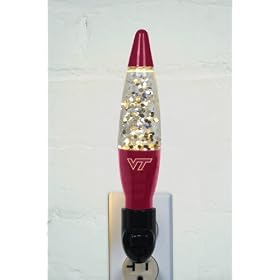 Pack of 3 NCAA Virginia Tech Hokies Lava Lamp Night Lights