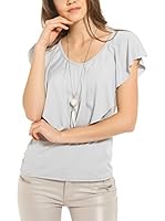 Romantik Paris Top Kory (Gris)