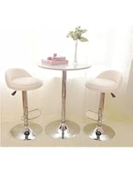 From Amazon.com. Click for details:
 Furniture: BIFMA standard Set of 2 PU Leather Hydraulic swivel Gas lift bar stool 30inches with back 350 lbs Max Weight Capacity White Chairs Salon Spa Beauty Tattoo Height Adjustable Health Line Massage Products ? - Health Line Massage Products Furniture: BIFMA standard Set of 2 PU Leather Hydraulic swivel Gas lift bar stool 30inches with back 350 lbs Max Weight Capacity White Chairs Salon Spa Beauty Tattoo Height Adjustable Health Line Massage Products ? - Health Line Massage Products