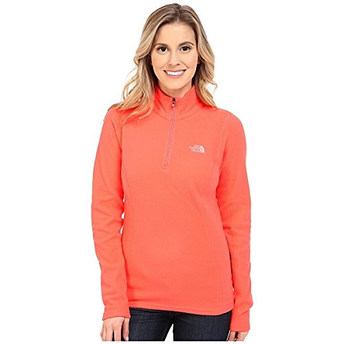 ノースフェイス アウター パーカ＆スウェット Glacier 1/4 Zip Neon Peach [並行輸入品]