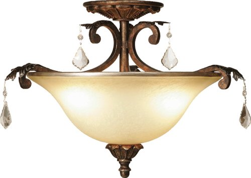  christmas Artcraft Lighting AC1832 Florence Semi FlushB004AYDZM2