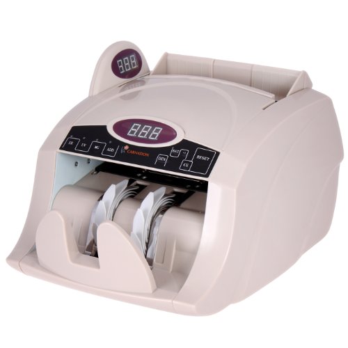 Carnation Bill Counter with Ultraviolet, Magnetic and Infrared Counterfeit Detection (CR2323)