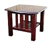 American Furniture Alliance Stanford Mission End Table, Walnut