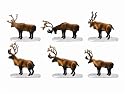 Lionel Polar Express Caribou Animal Pack