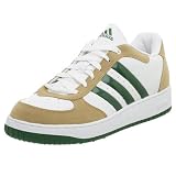 adidas Mens BTB Low NBA Celtics Basketball Shoe,White/Kelly Grn,11 M