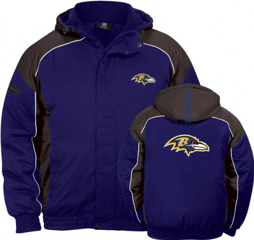 Baltimore Ravens Field Power Heavyweight Jacket